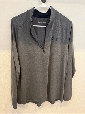 Under Armour Men’s Dark Gray Quarter-Zip Size L